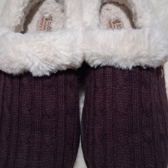 Skechers Shoes - Skechers Cozy Purple and White Slippers